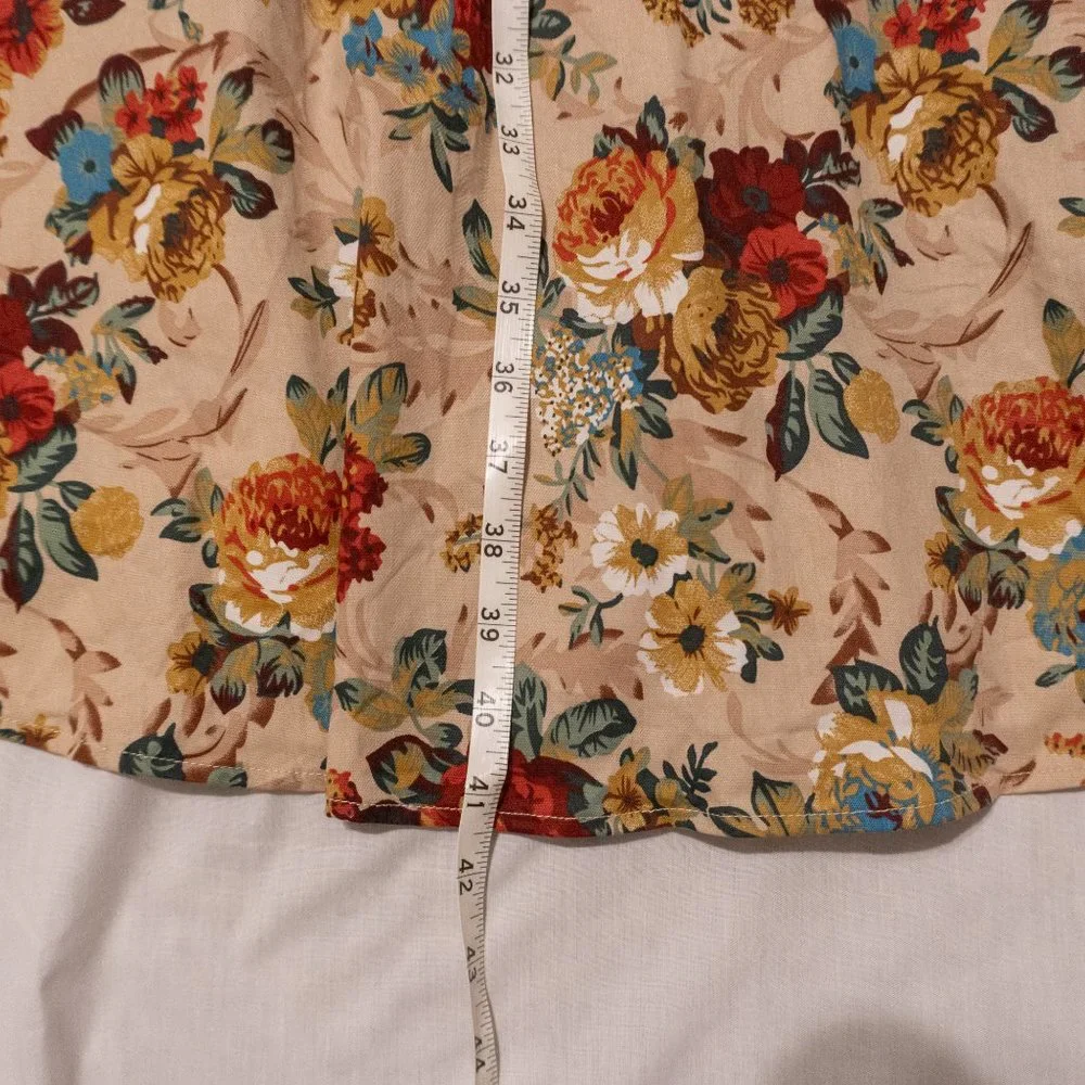 Roosey Dress Retro Vintage Size L - Picture 8 of 10